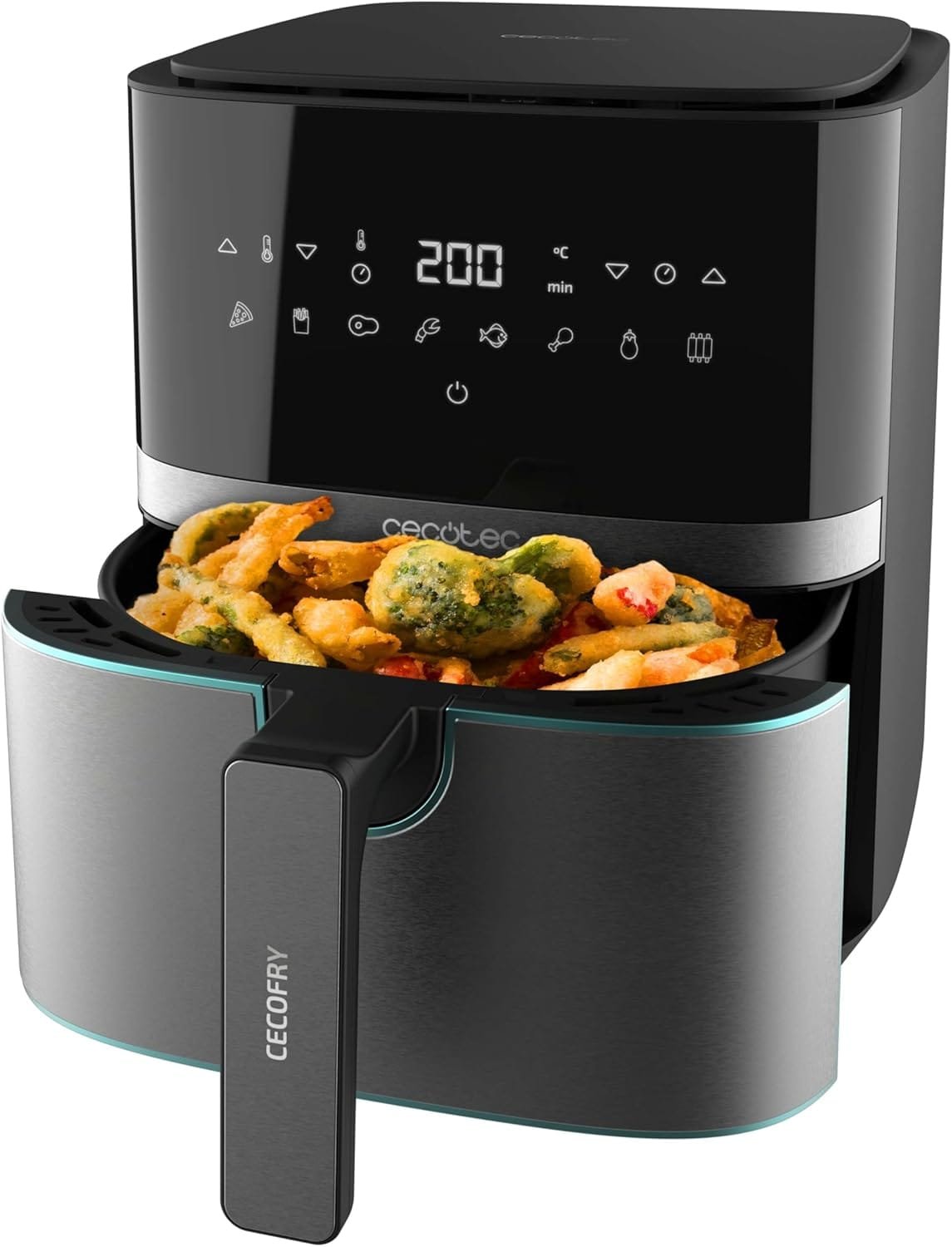 Cecotec Full InoxBlack 5500 Pro, freidora de aire con mejor calidad-precio