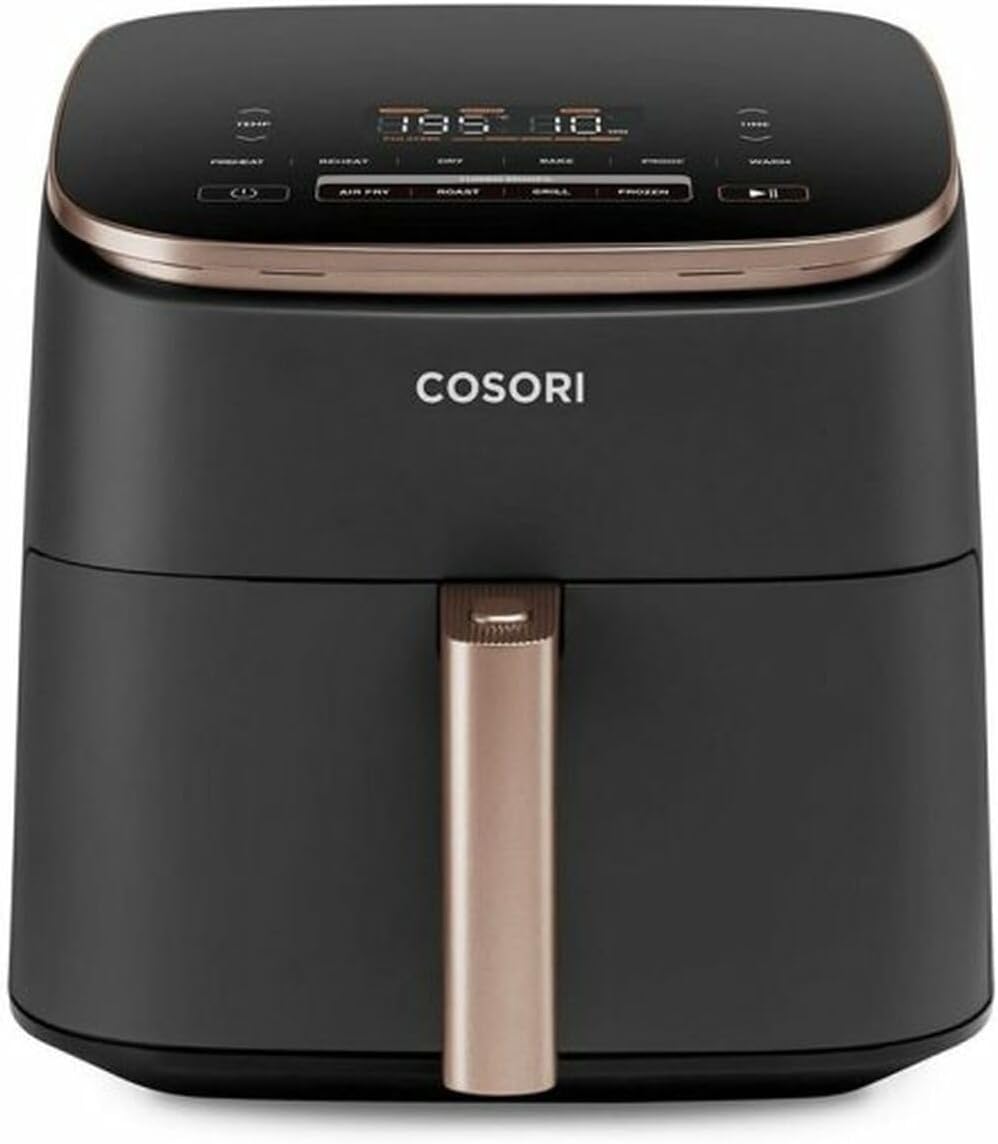 Freidora de aire Cosori Turbo Blaze 6L con interior metálico