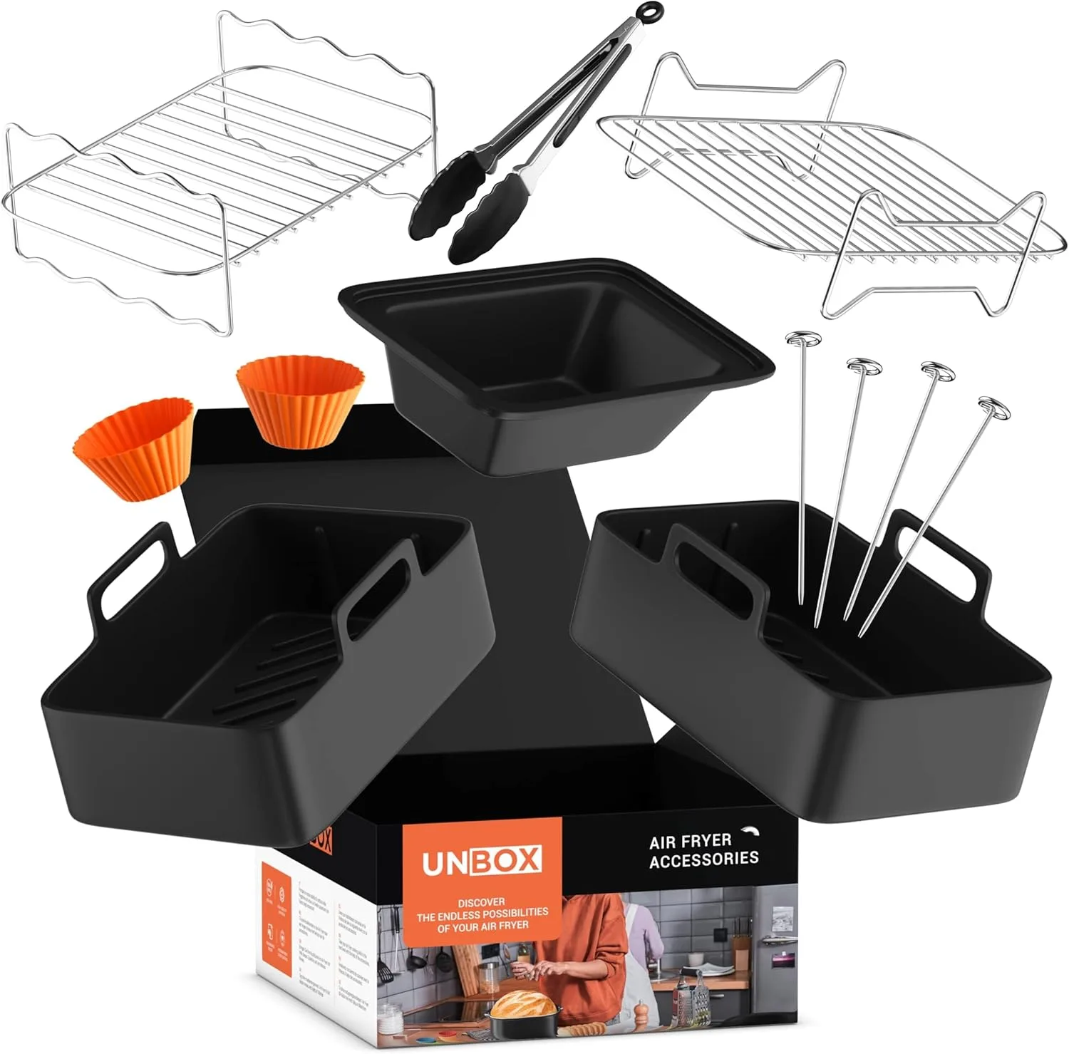 Kit de 15 accesorios para freidora de aire