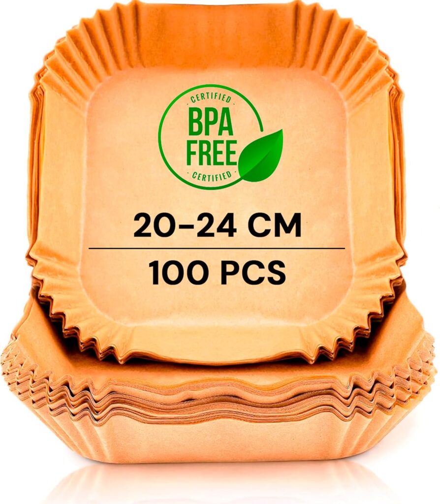 bandejas de papel desechables accesorios para freidoras de aire