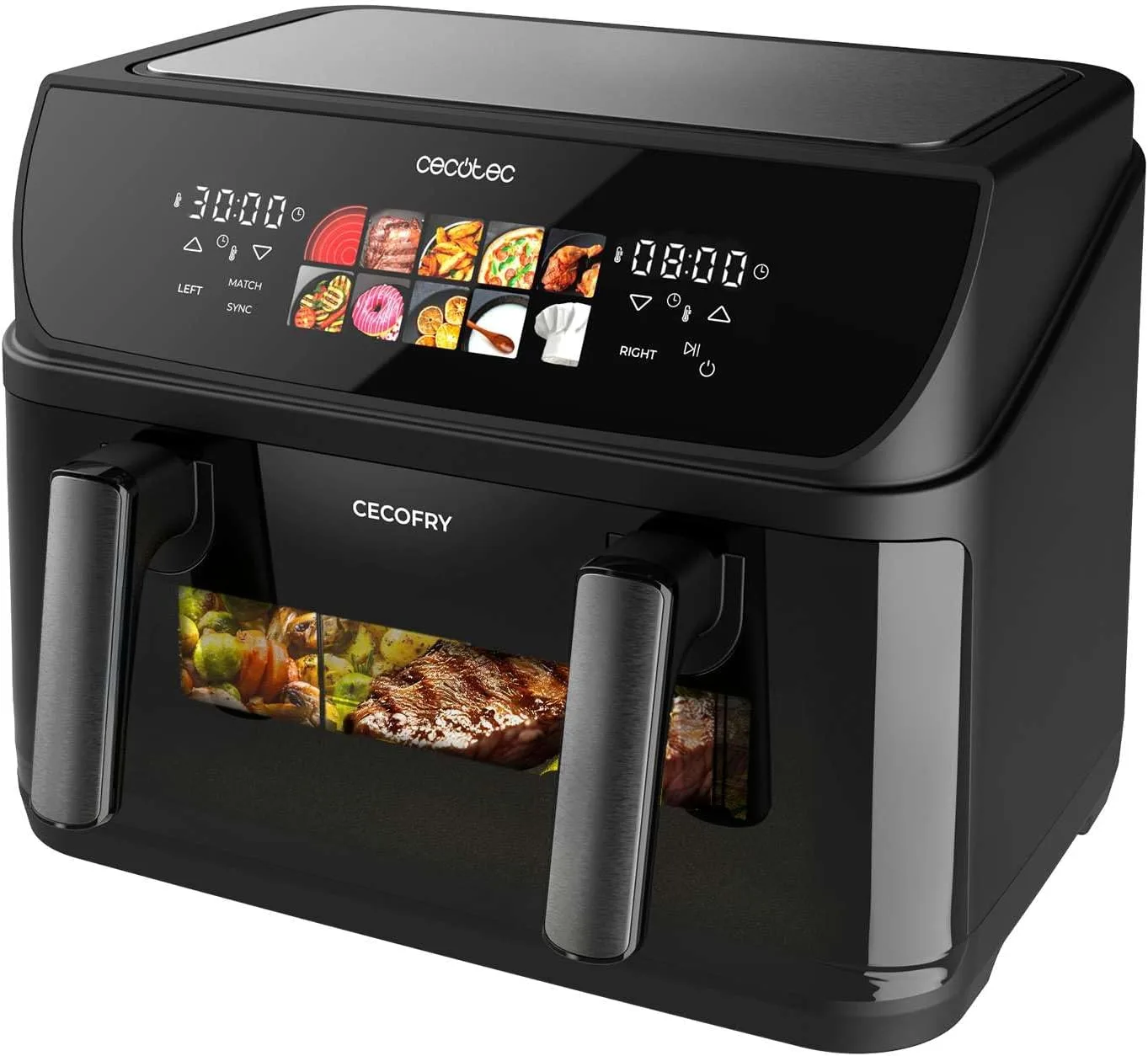 Freidora Cecotec Cecofry and Grill Duoheat 10000