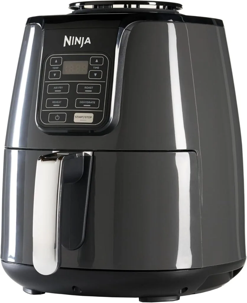 Freidora de aire Ninja 3,8 litros negra con pantalla digital para 2 personas