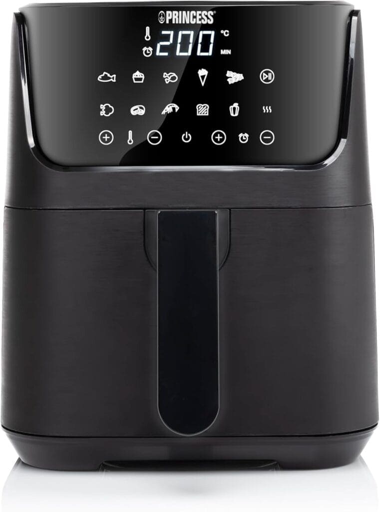 Freidora de aire Princess digital 3,5 litros, mini airfryer para parejas