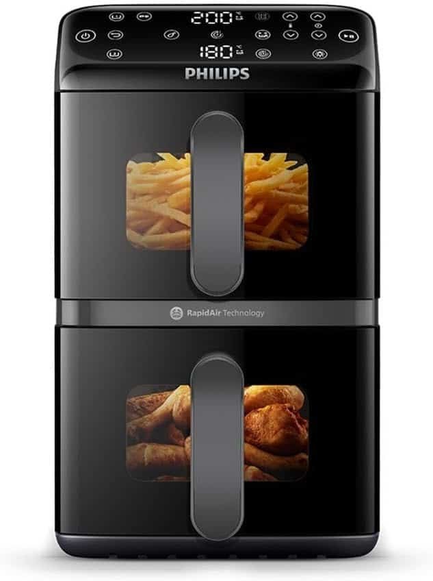 Philips 4000 Airfryer doble Cesta Vertical 10L