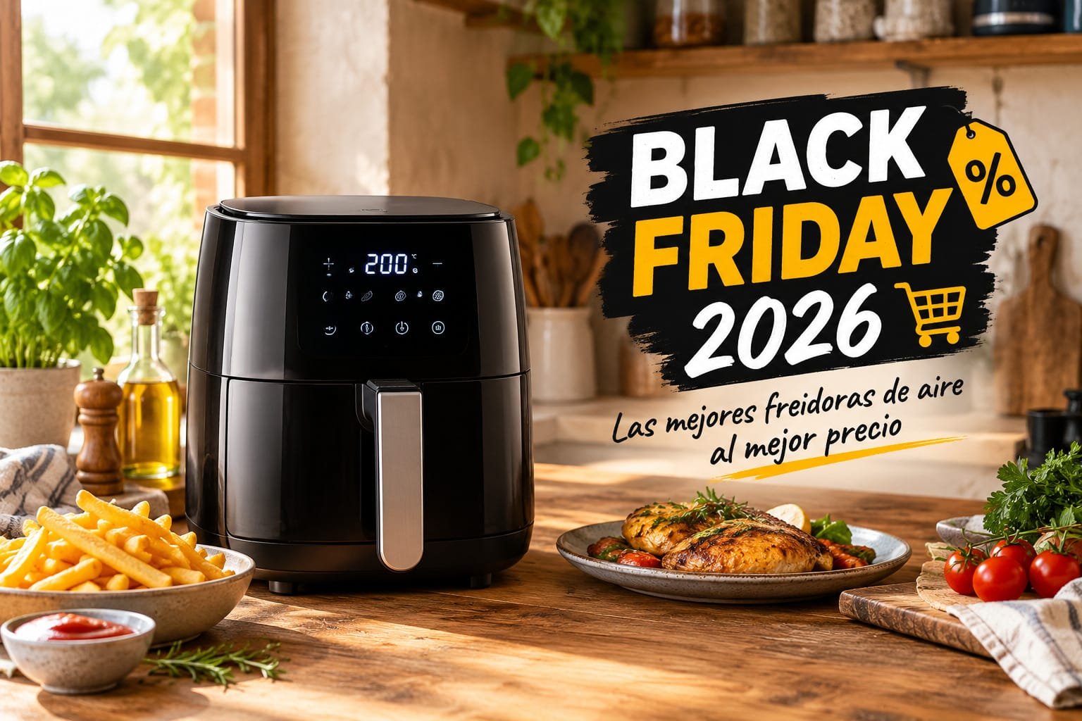 Black Friday freidoras de aire 2026: ofertas y descuentos